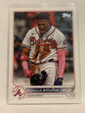 #200 Ronald Acuna Jr Atlanta Braves 2022 Topps Series 1 Baseball Card MLB