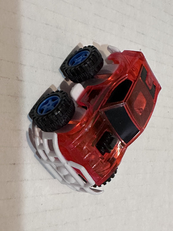 Red Clear Racer Unbranded Diecast Car