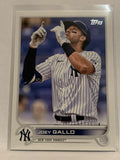 #322 Joey Gallo New York Yankees 2022 Topps Series 1 Baseball Card MLB