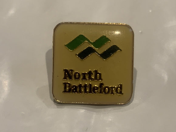 North Battleford Saskatchewan Logo Lapel Hat Pin DY