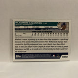 #683 Wladimir Balentien Seattle Mariners 2005 Topps Baseball Card IO