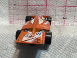 Orange Formula Flashback DHN88 2016 Hot Wheels Diecast Car