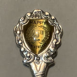 Happy 25th Anniversary Collectable Souvenir Spoon DR