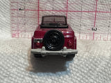 Red 1948 Willys Jeepster GCD35 Matchbox Diecast Car