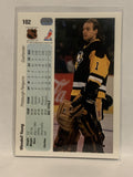 #102 Wendell Young Pittsburgh Pirates 1990-91 Upper Deck Hockey Card  NHL
