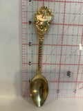 Penticton BC Canada Maple Leaf Souvenir Spoon