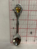 December Pointsettia Flower Souvenir Spoon