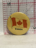Canada Canadian Flag Button Pinback