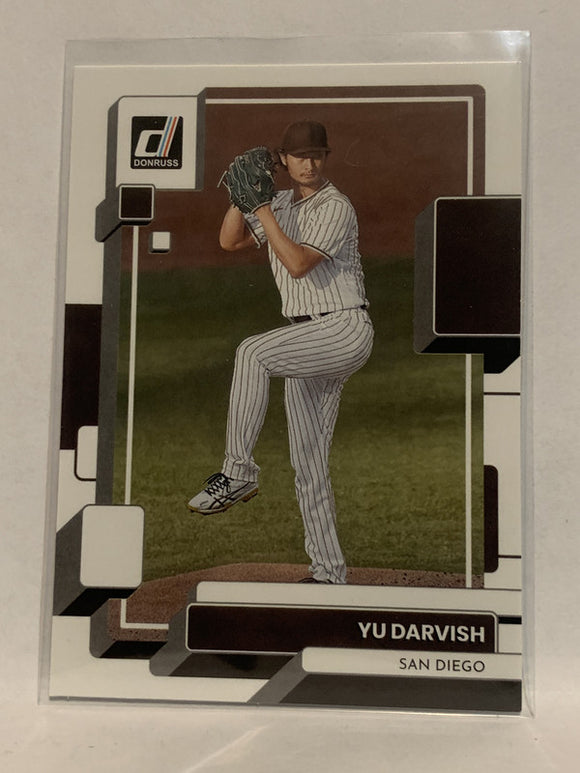 #156 Yu Darvish San Diego Padres 2022 Donruss Baseball Card MLB
