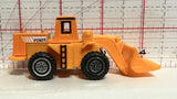 Orange Power Front End Loader Unbranded Diecast Car