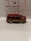 Red '07 Cadillac Escalade Hot Wheels Toy Diecast Car