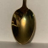 White Lily of the Valley Collectable Souvenir Spoon DR