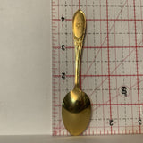 White Lily of the Valley Collectable Souvenir Spoon DR