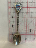Vernon BC Canada Flag Beaver Souvenir Spoon