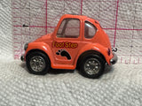 Pink Footstep Volkswagen Beetle Kintoy Diecast Car