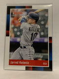 #248 Jarrod Kelenic 1988 Retro Seattle Mariners 2022 Donruss Baseball Card MLB
