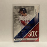 SS-15 Mookie Betts Silver Slugger Award Boston Red Sox 2017 Topps Series 1 Baseball Card IP
