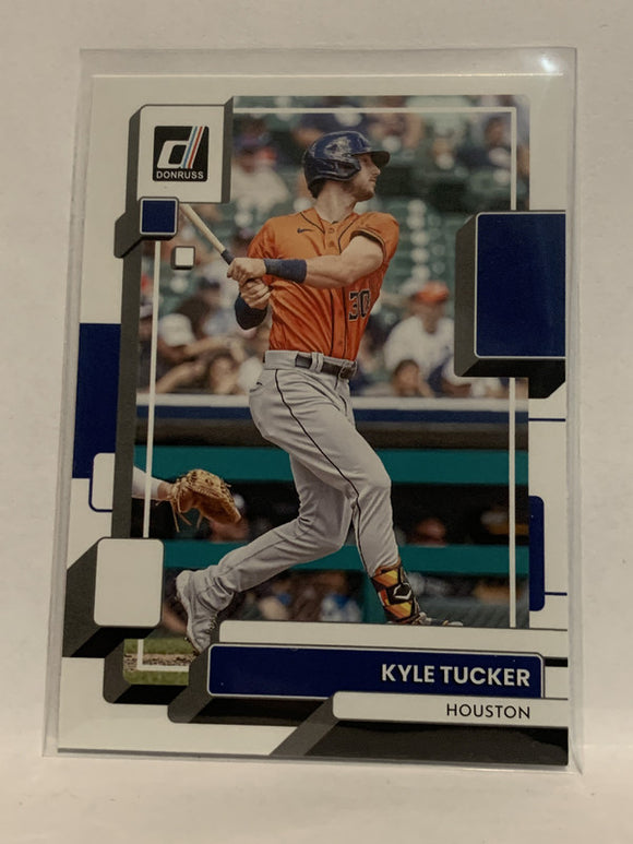#199 Kyle Tucker Houston Astros 2022 Donruss Baseball Card MLB