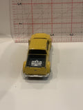 Yellow Ford Mighty F-350 Truck Maisto Toy Diecast Car