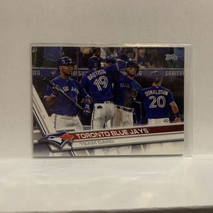 #37 Team Card  Toronto Blue Jays 2017 Topps Series 1 Baseball Card IP