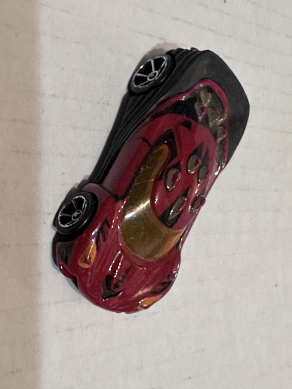 Red Star Wars Darth Maul CGW44 2014 Hot Wheels Diecast Car