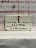 The Kidnney Foundation of Canada Logo Button Pinback