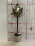 Jasper Alberta Wild Rose Canada Souvenir Spoon