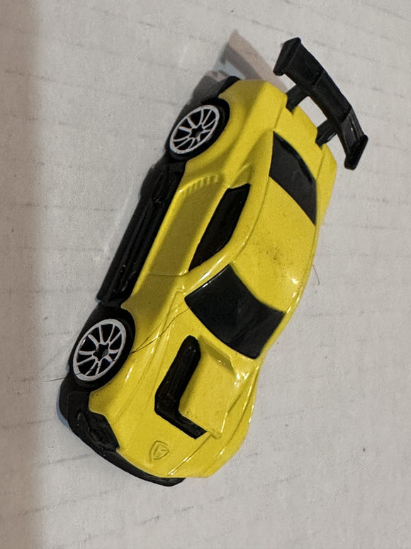 Yellow Big Block Surfer W6203 W6204 Motor Max Diecast Car