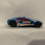 Blue HWPD Police ©2010 Hot Wheels Diecast Car EA