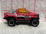 Red Jimeka County Rescue Snow Thrasher DUK11 2016 Matchbox Diecast Car