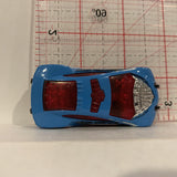 Blue HWPD Police ©2010 Hot Wheels Diecast Car EA