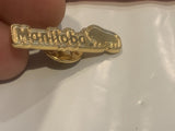 Manitoba Province Logo Lapel Hat Pin DZ
