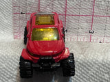 Red Jimeka County Rescue Snow Thrasher DUK11 2016 Matchbox Diecast Car