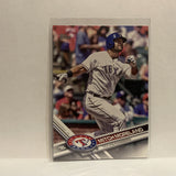 #317 Mitch Moreland Texas Rangers 2017 Topps Series 1 Baseball Card IP
