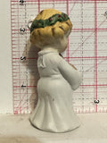 Hugging Angel Child Lamb Missing Wings Figurine Ornament