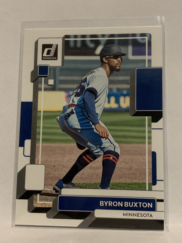 #111 Byron Buxton Minnesota Twins 2022 Donruss Baseball Card MLB