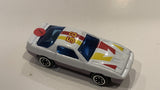 White Corvette Unbranded Toy Diecast Car