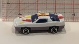 White Corvette Unbranded Toy Diecast Car