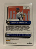 #121 Ronald Acuna Jr Atlanta Braves 2022 Donruss Baseball Card MLB