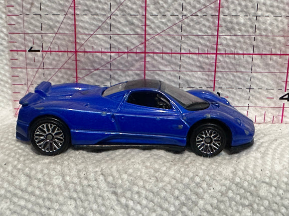 Blue Pagani Zonda C12 Motor Max Diecast Car