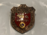 Kingston Lions Club 1971 Annual District Convention Lapel Hat Pin EA
