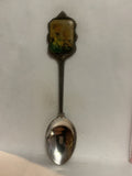 Drawing of Children Playing with Flowers Souvenir Spoon