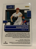 #51 Glenn Otto Rated Rookie Texas Rangers 2022 Donruss Baseball Card MLB