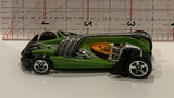 Green Vulture Roadster Hot Wheels Toy Diecast Car