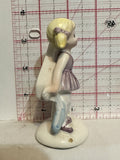 Girl Turning 4 Ballerina Age Birthday Figurine Ornament