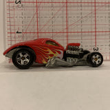 Red 1/4 Mile Coupe ©2002 Hot Wheels Diecast Car EA