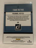 #255 Franmil Reyes 1988 Retro Cleveland Guardians  2022 Donruss Baseball Card MLB