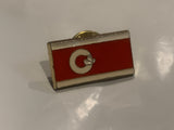 Calgary Stampede Flag Lapel Hat Pin EA