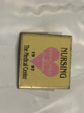 Nursing The Medical Center 1997 Dedicated To Caring Lapel Hat Pin BN