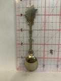 Kamloops BC Canada Maple Leaf Souvenir Spoon